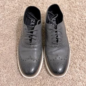 Cole Haan Zerogrand Grey Leather Men’s 7.5